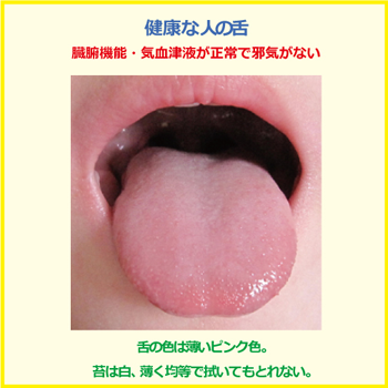 舌診（ぜっしん）健康な舌★埼玉中医薬研究会